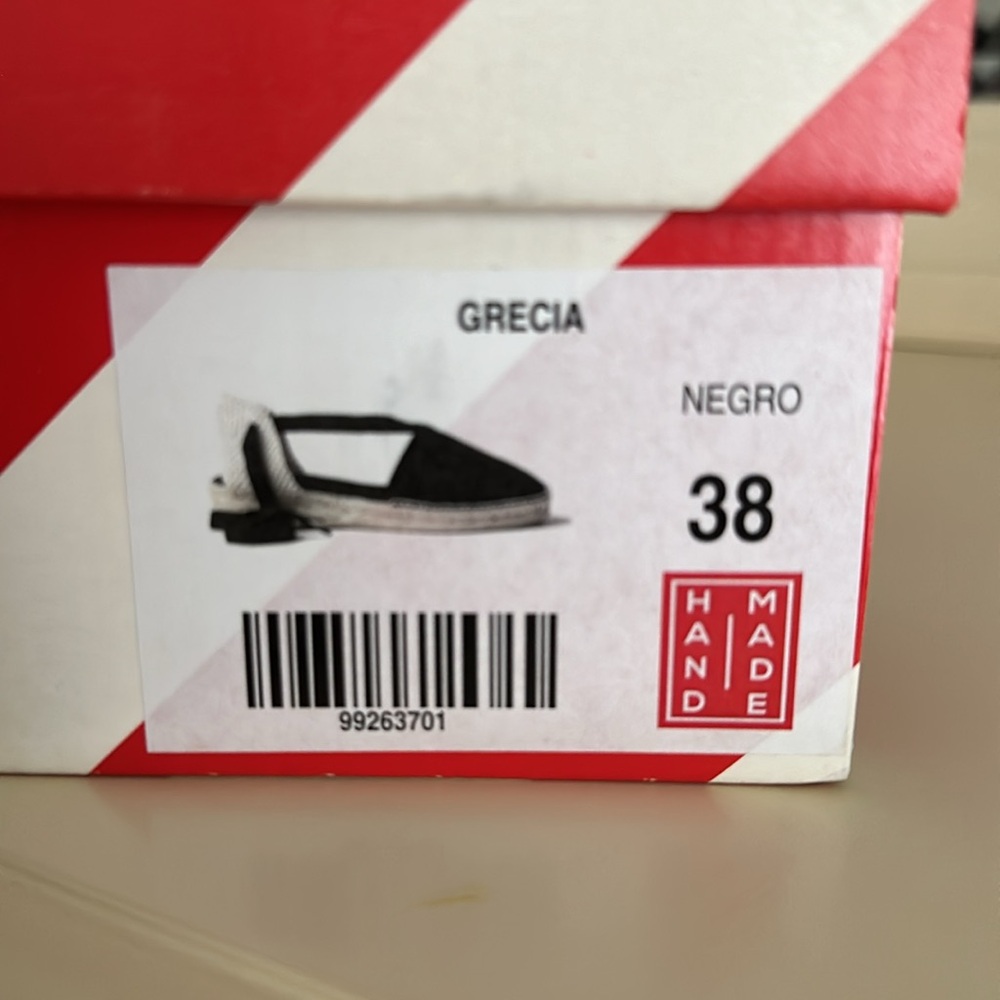 Handmade espadrilles (never worn) - Picture 2 of 3